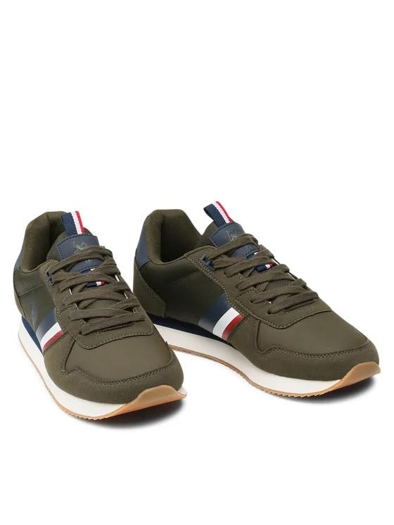 US Polo Assn. Nobil001 Olive Sneakers