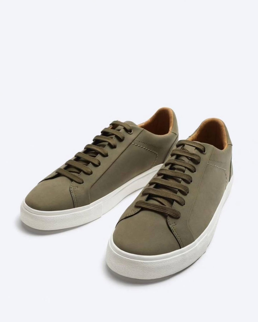 ZARA MINIMALIST OLIVE SNEAKERS