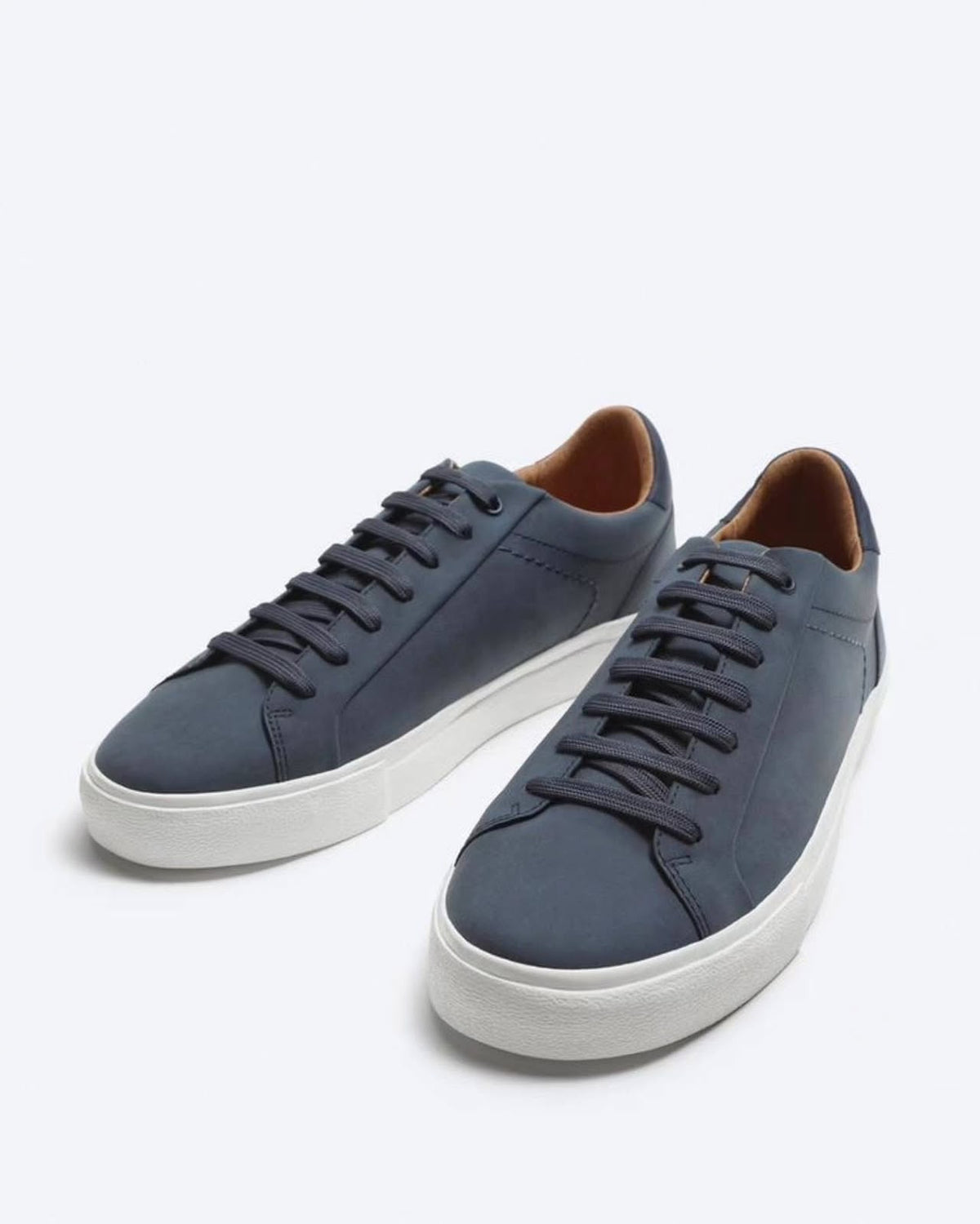 ZARA MINIMALIST NAVY SNEAKERS