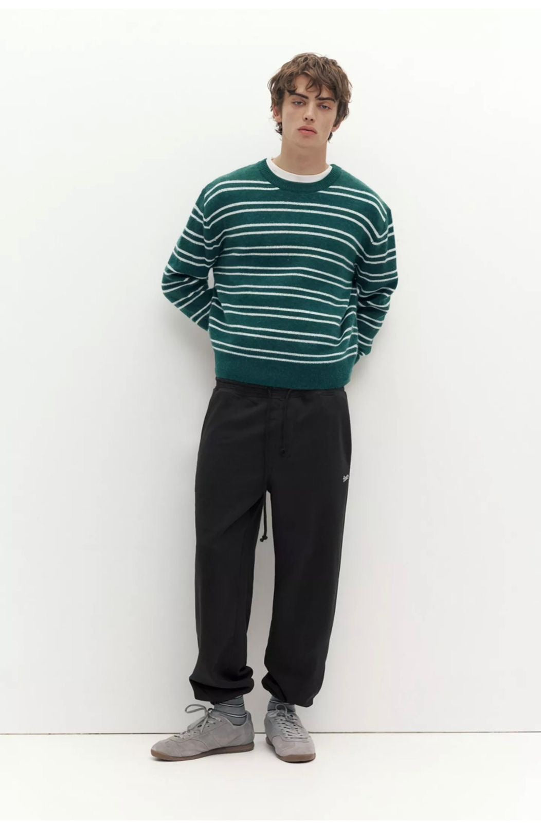 Black STWD tracksuit bottoms