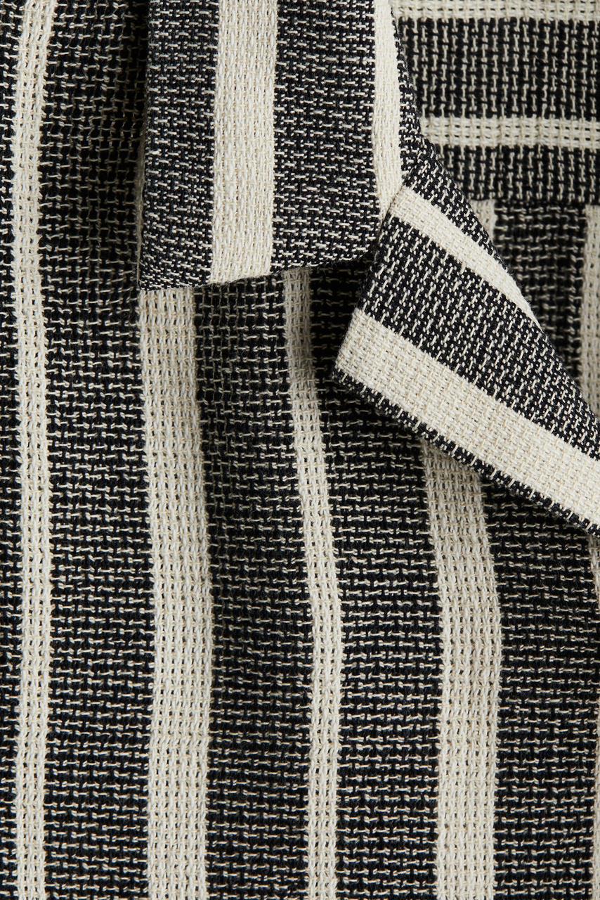 H&M Black Knitted Shirt