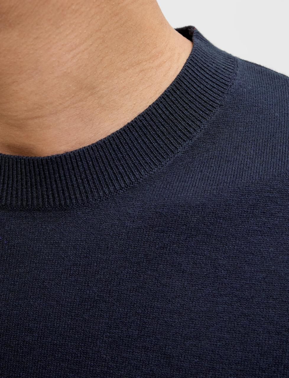Jack&jones Navy Knitted T-Shirt