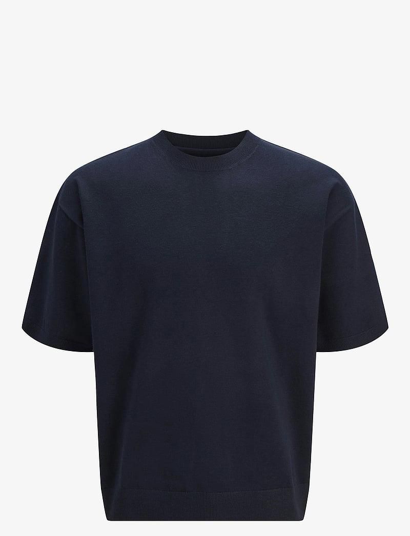 Jack&jones Navy Knitted T-Shirt