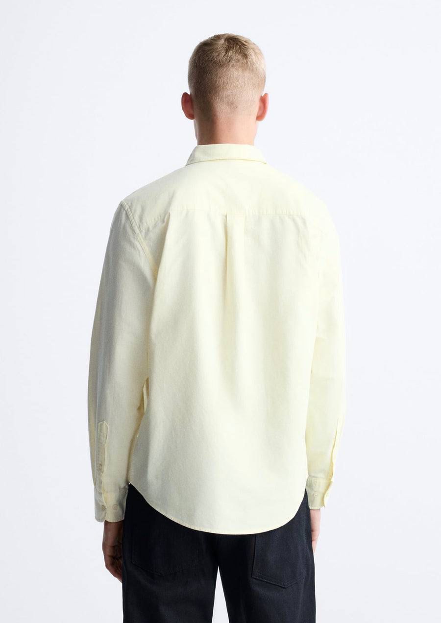 Zara Yellow Oxford Shirt