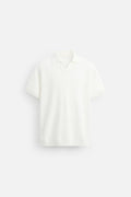 Zara White Knitted T-Shirt