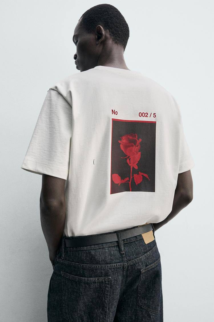 Zara White Oversized T-Shirt