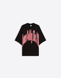 Bershka Black Oversized T-Shirt