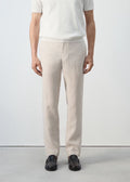 Mango Beige Linen Pants