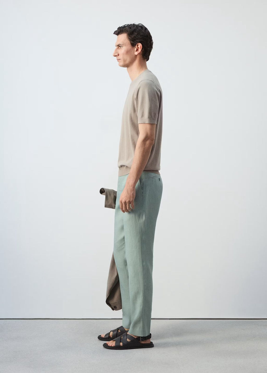 Mango Mint Linen Pants