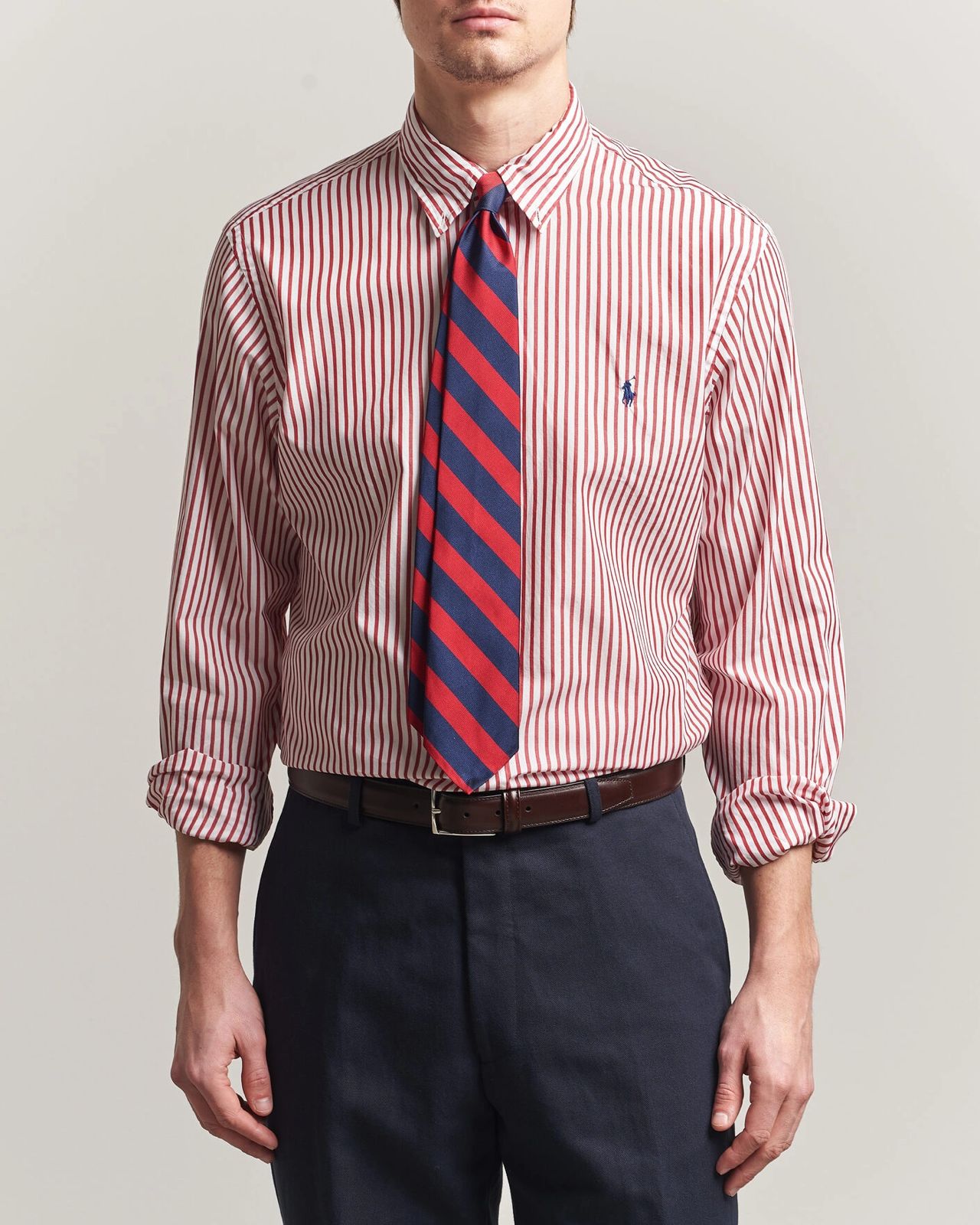 Polo Ralph Lauren Red Striped Shirt