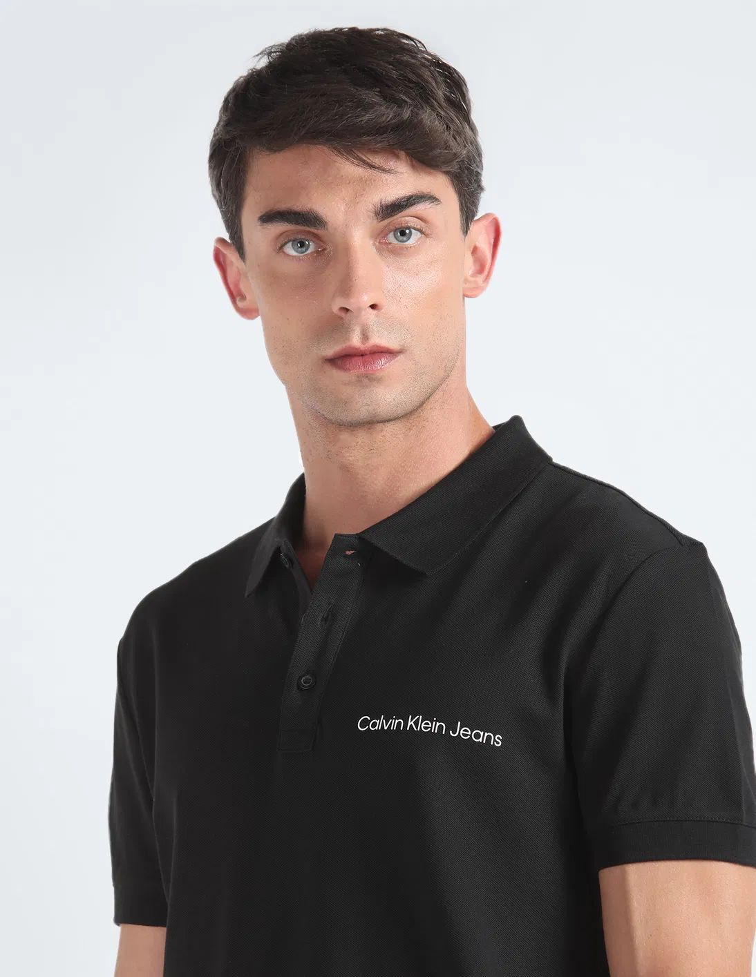 Calvin Klein Black Polo T-Shirt