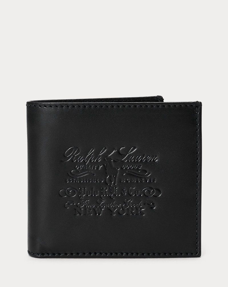 Polo Ralph Lauren Black Leather
Billfold Wallet
