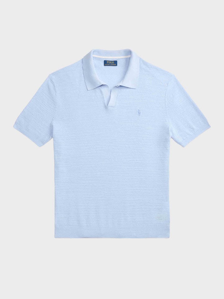 Ralph Lauren Light Blue Knitted Polo