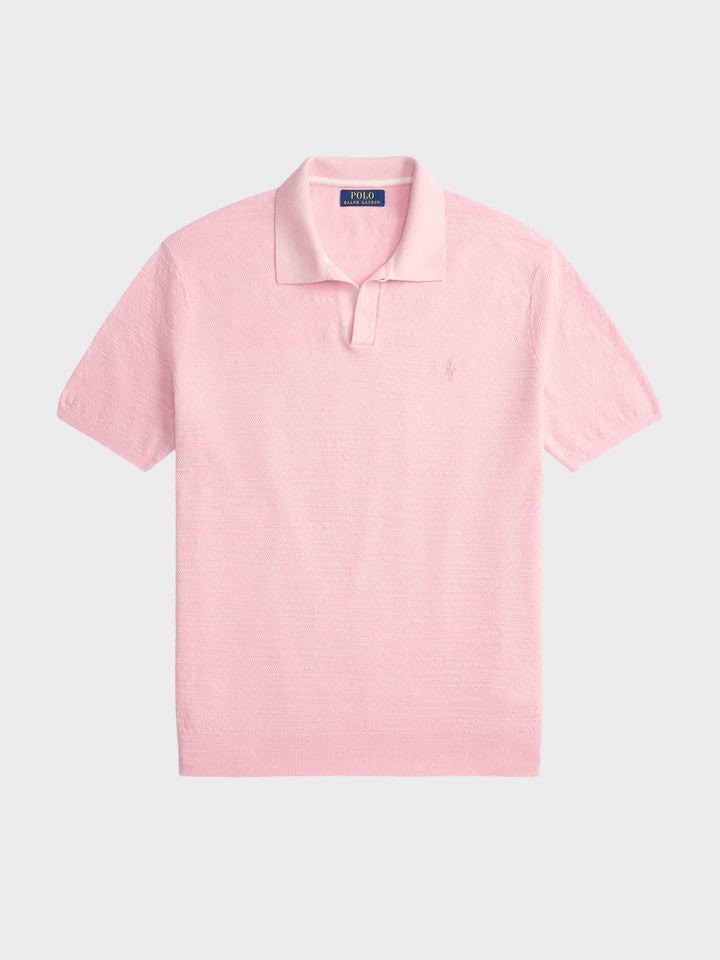 Ralph Lauren Pink Knitted Polo