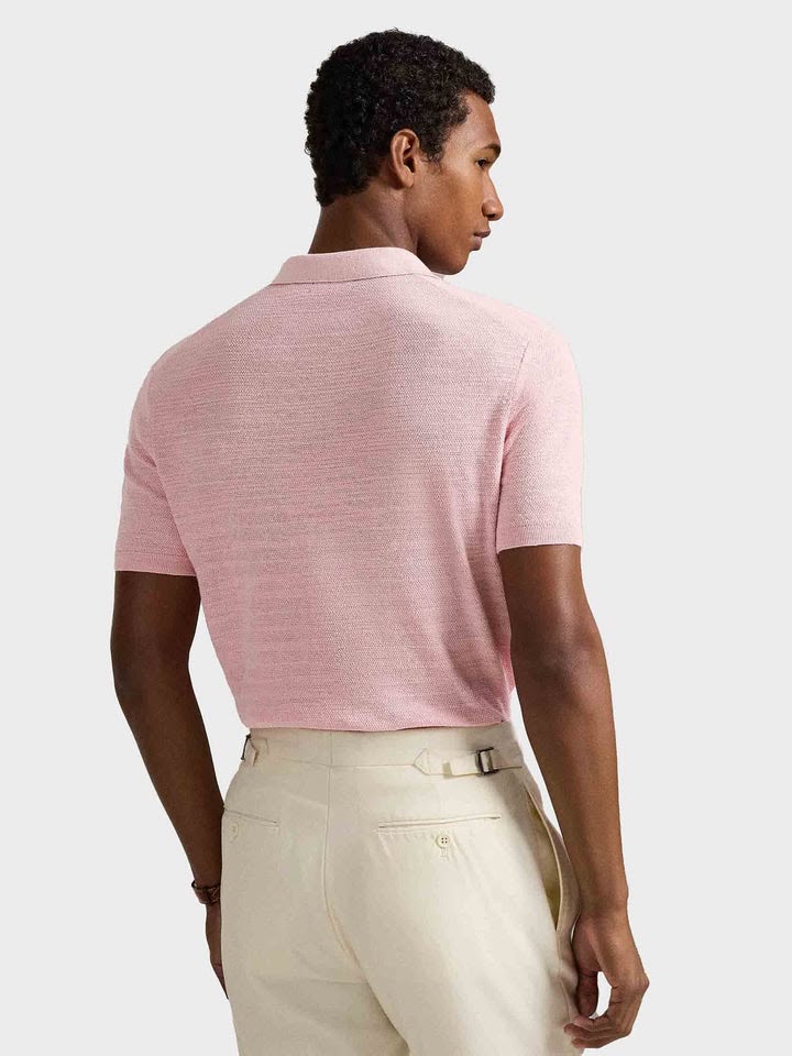 Ralph Lauren Pink Knitted Polo