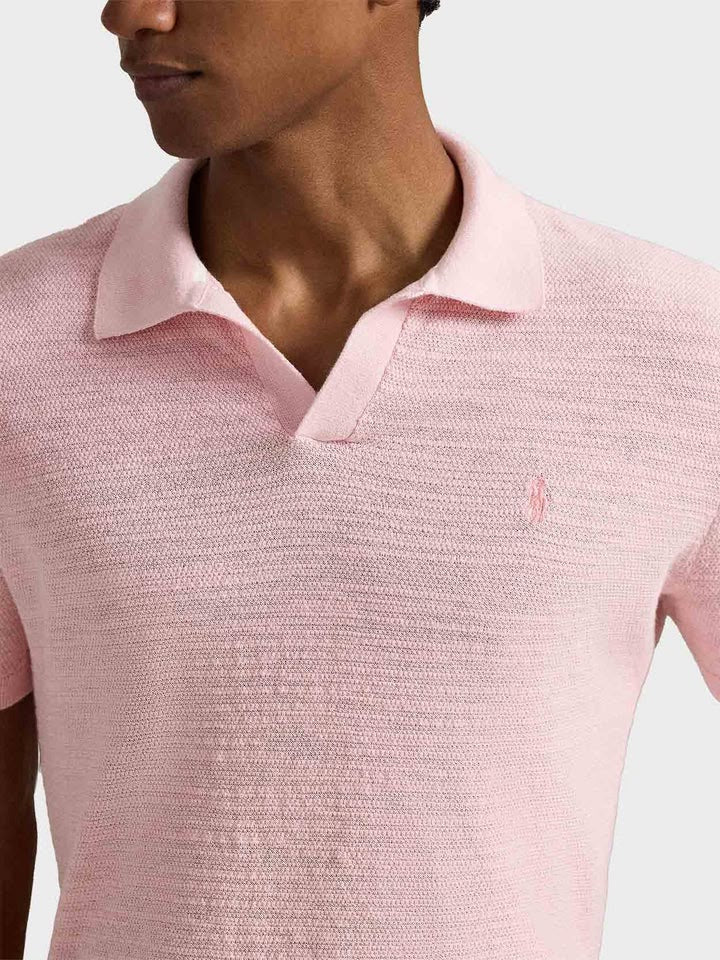 Ralph Lauren Pink Knitted Polo