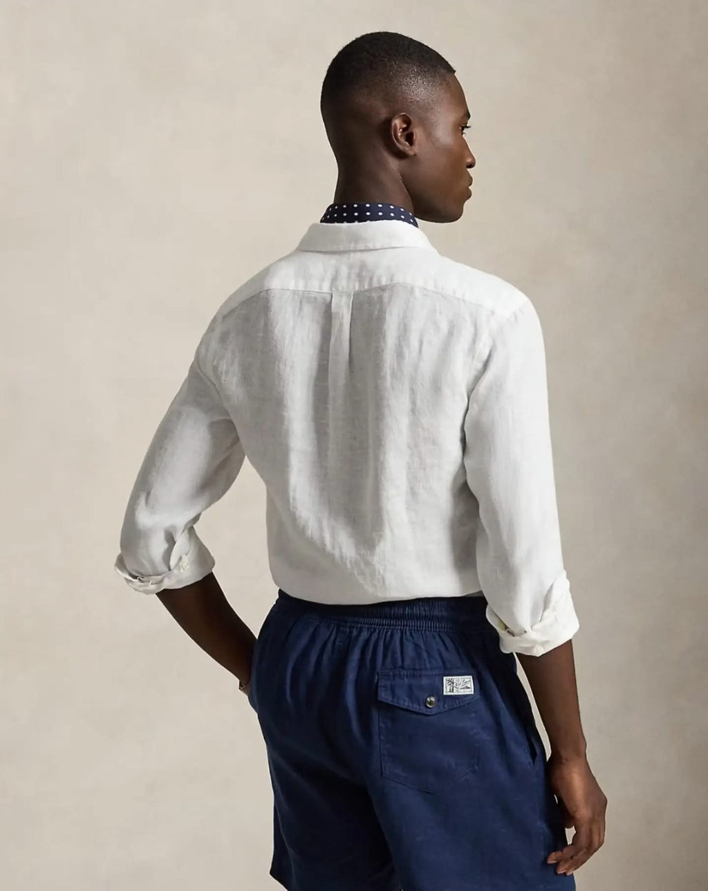 Ralph Lauren White Linen Shirt