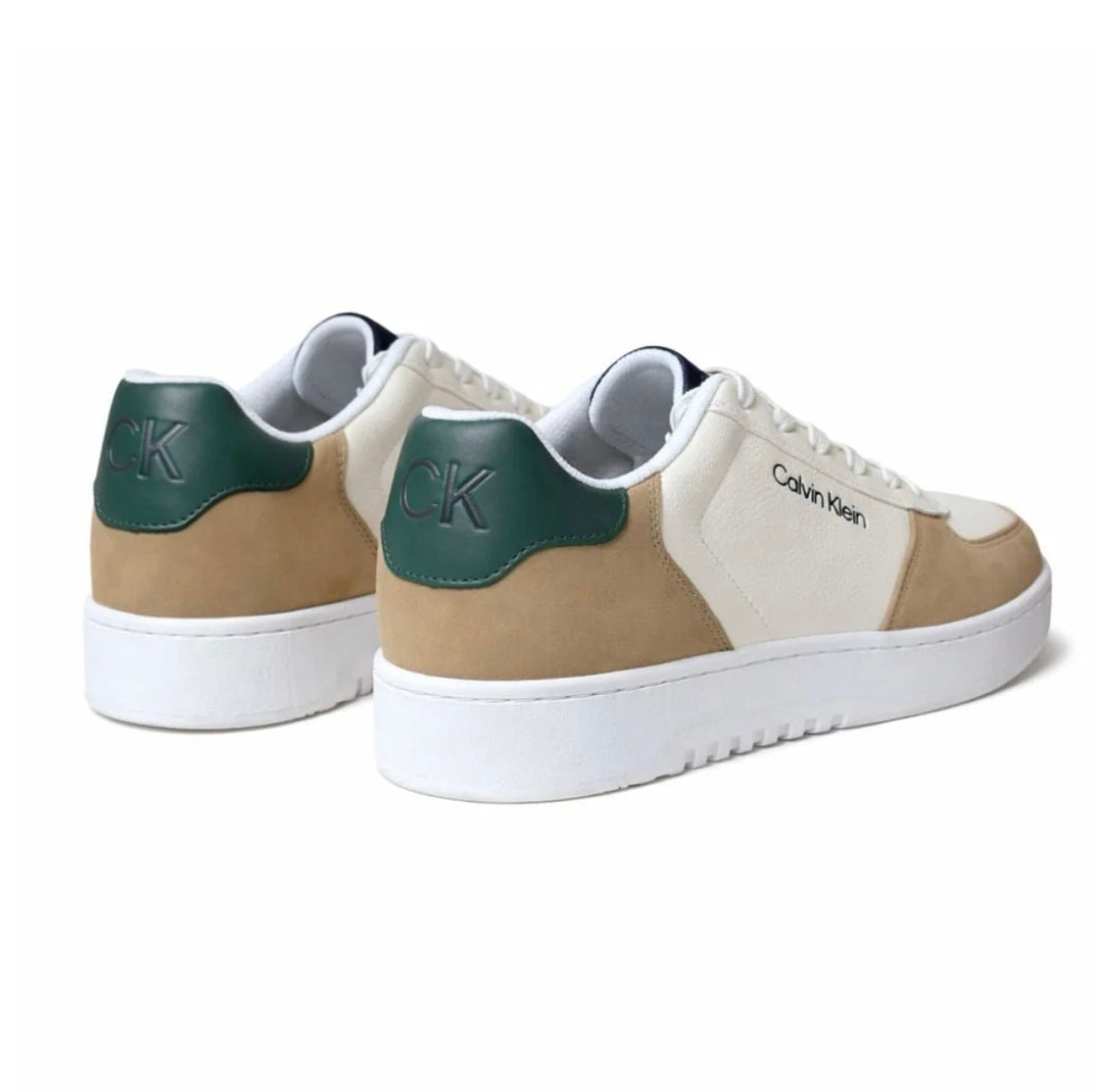 Calvin Klein Off WhiteXBeige Sneakers