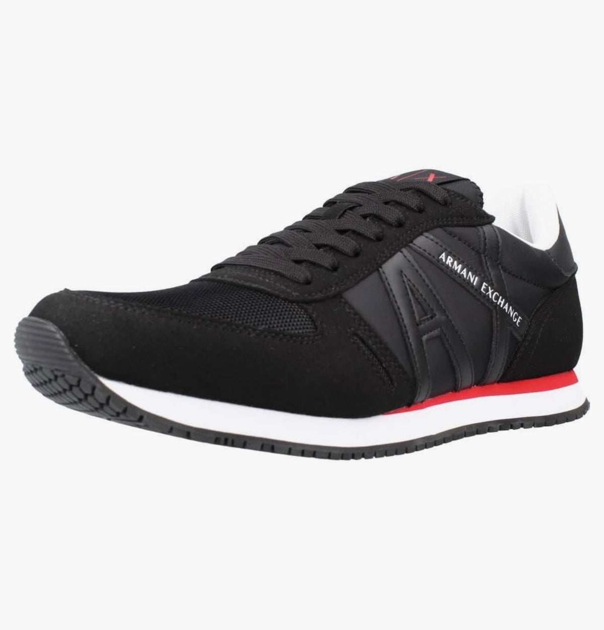 A|X ARMANI EXCHANGE Men's Low-top Black Sneakers