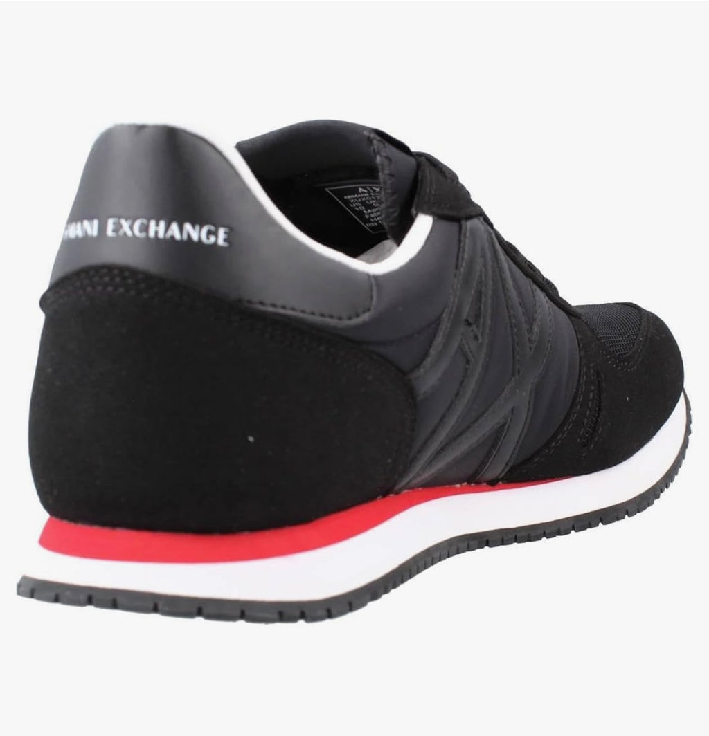 A|X ARMANI EXCHANGE Men's Low-top Black Sneakers