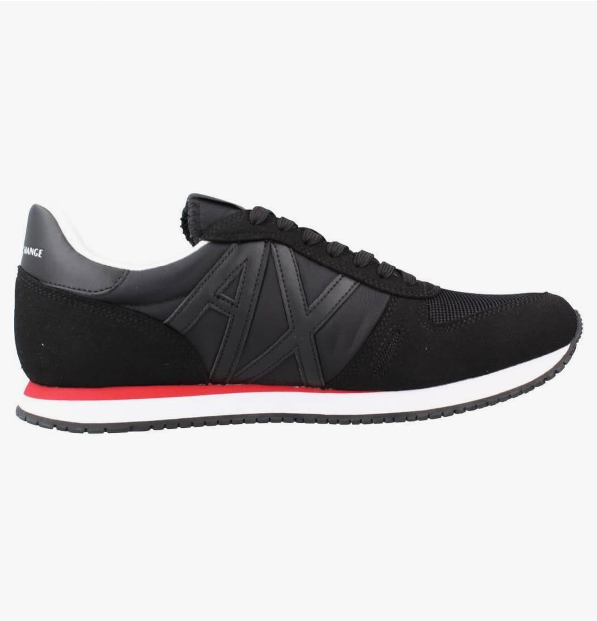 A|X ARMANI EXCHANGE Men's Low-top Black Sneakers