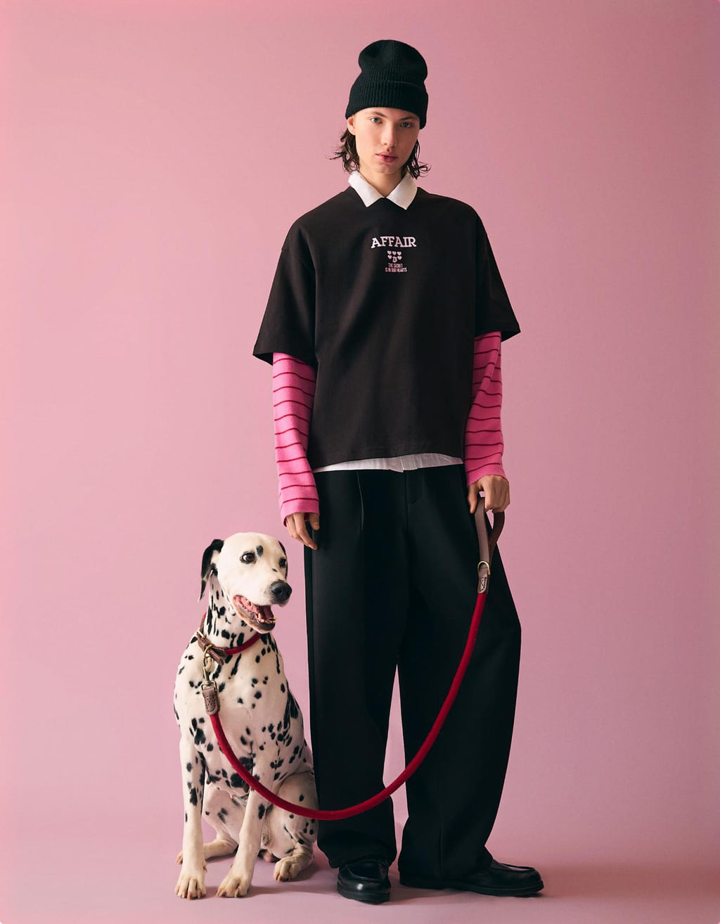 Bershka Black Short Sleeve Printed T-shirt