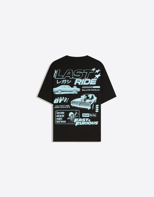 Bershka Maglietta Relax Fit Fast&Furious