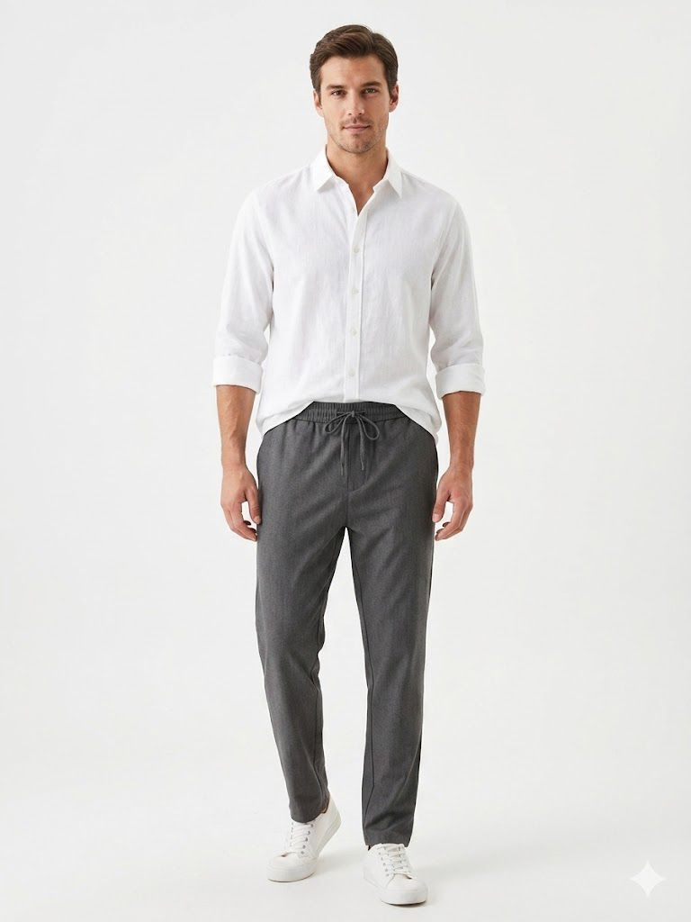 Zara Comfort Dark Grey Pants