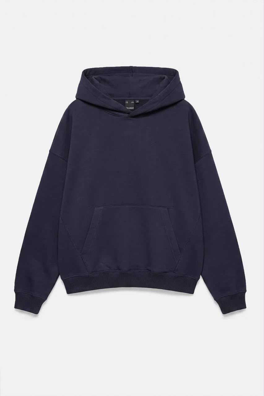Pull&Bear Navy Basic Hoodie