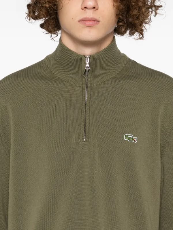 Lacoste Quarter-Zip Pistage Pullover
