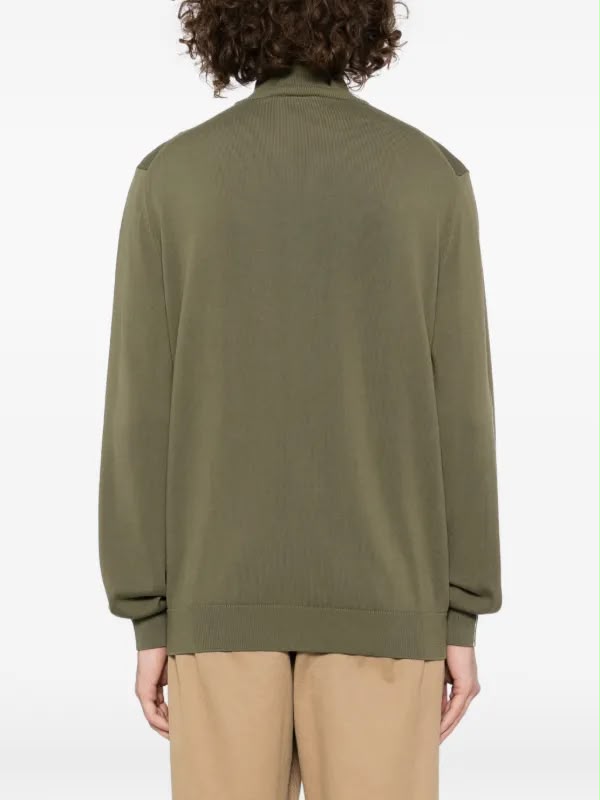 Lacoste Quarter-Zip Pistage Pullover