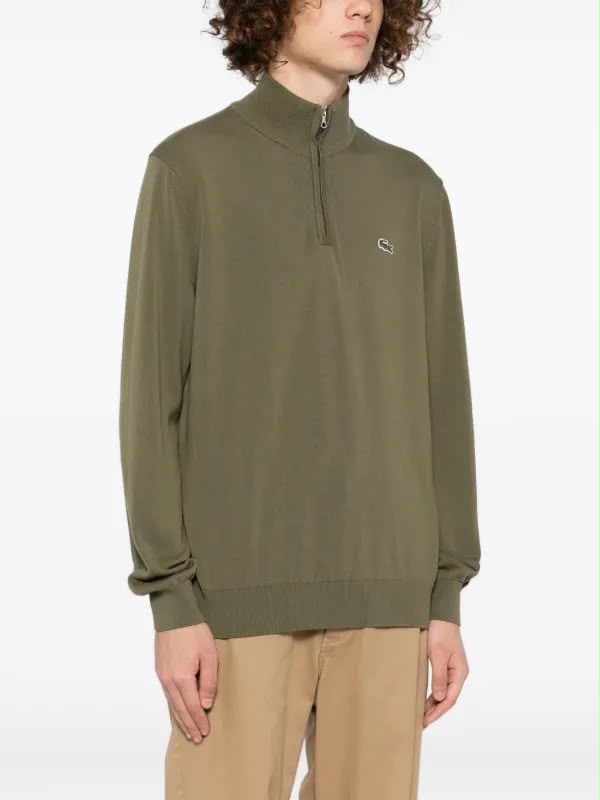 Lacoste Quarter-Zip Pistage Pullover