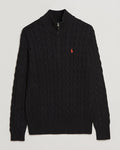 Polo Ralph Lauren Black Quarter-Zip Pullover