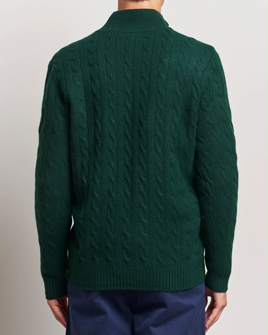 Polo Ralph Lauren Olive Quarter-Zip Pullover