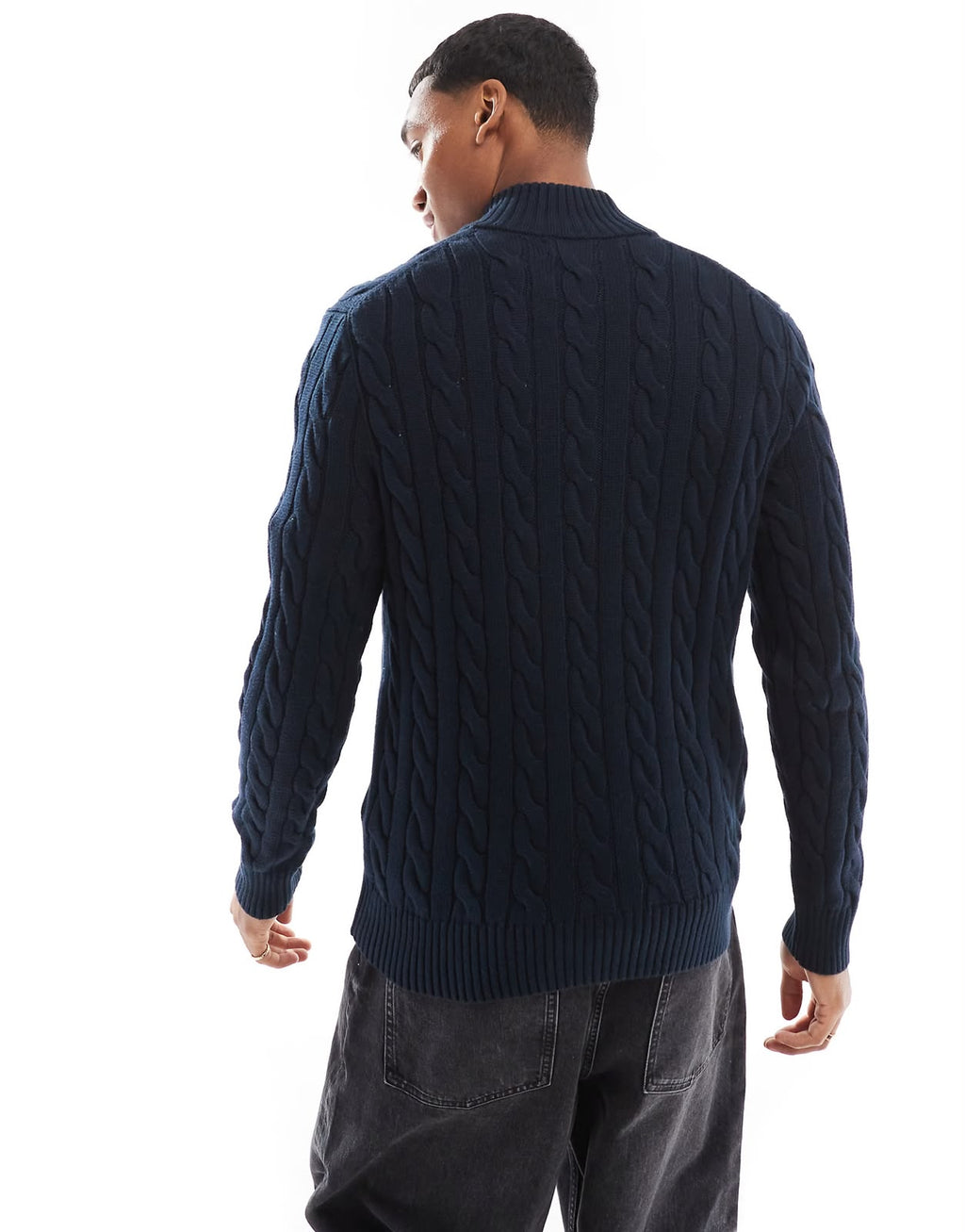 Polo Ralph Lauren Navy Quarter-Zip Pullover