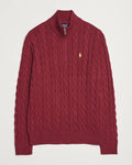 Polo Ralph Lauren Burgundy Quarter-Zip Pullover