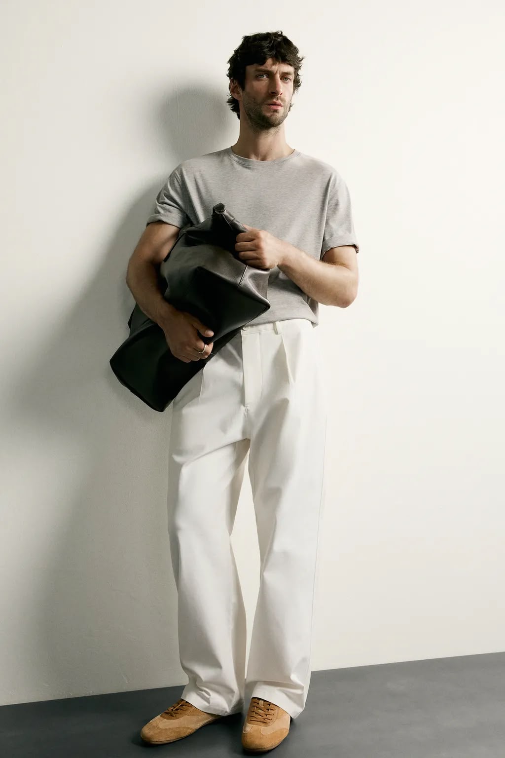 Zara White Tailored Pants