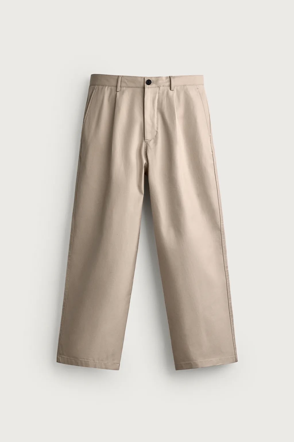 Zara Beige Tailored Pants