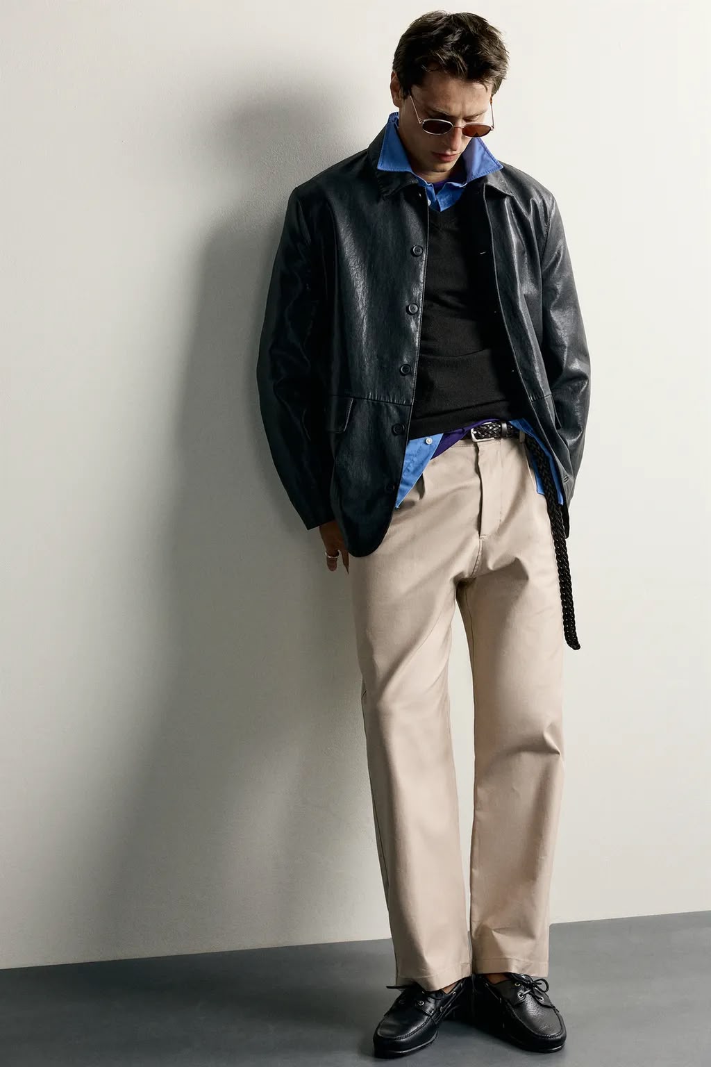 Zara Beige Tailored Pants