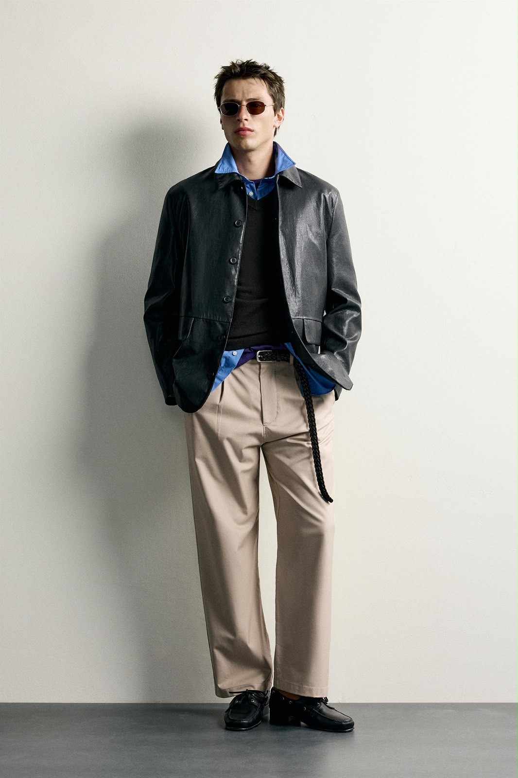 Zara Beige Tailored Pants