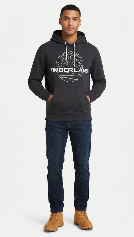 Timberland Black Logo Hoodie