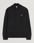 Lacoste Quarter-Zip Black Pullover