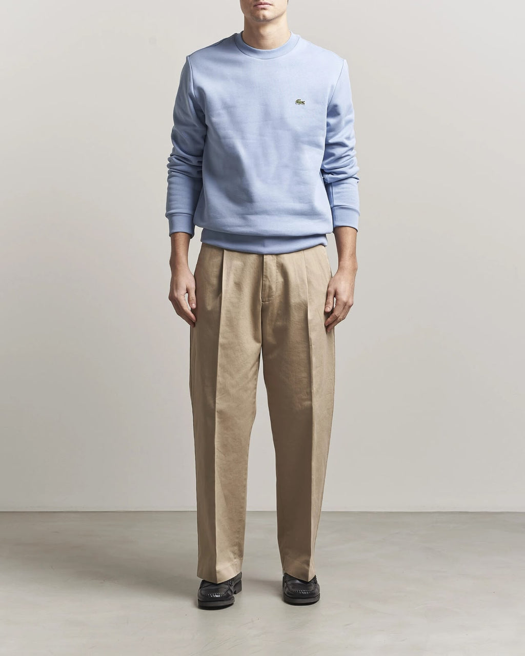 Lacoste Baby Blue Round Pullover
