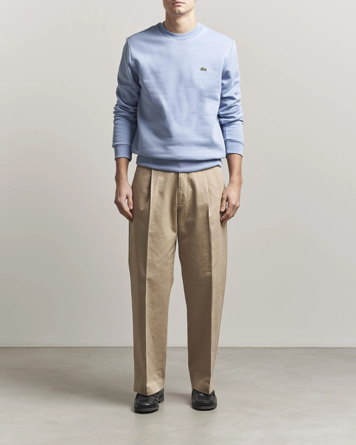 Lacoste Baby Blue Round Pullover
