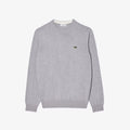 Lacoste Grey Round Pullover