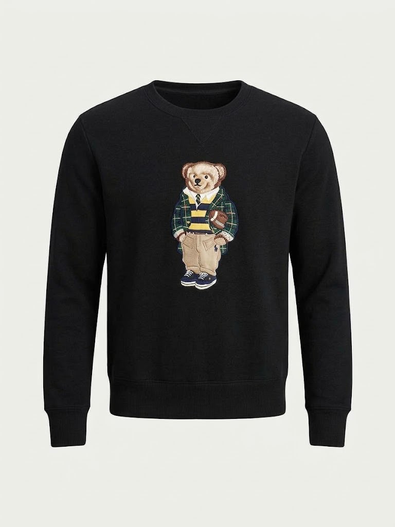 Polo Ralph Lauren - Teddy Bear Black Crewneck