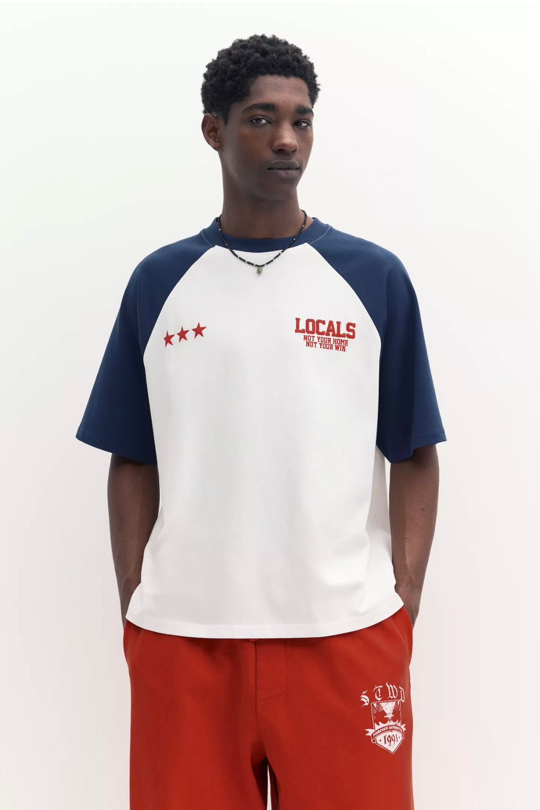 STWD raglan sleeve T-shirt